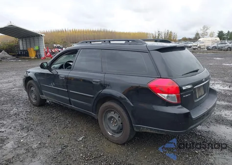 2008 Subaru Outback from USA, damaged, VIN 4S4BP60C287332702